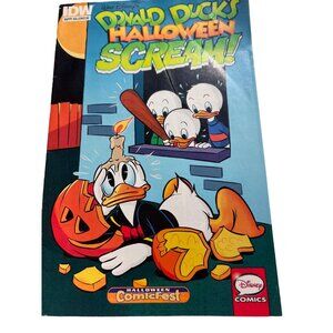Disney Comics IDW Donald Ducks Halloween Scream Comic Book